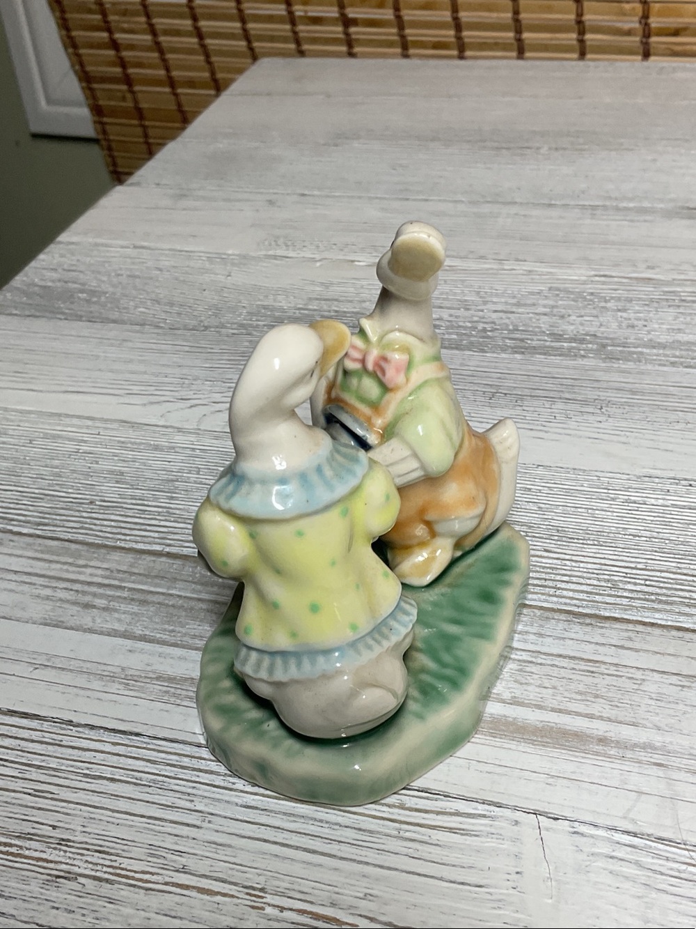 Vintage Beatrix Potter Figurine Puddle Ducks Jemina 1950s-1960s - Picture 4 of 6